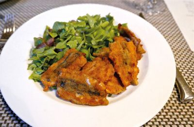 Sardoni, radič, fižol
