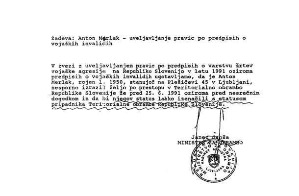 Sestreljena gazela