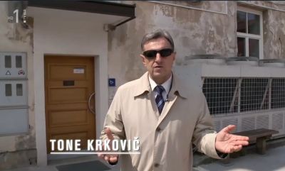 Tone Krkovič je v dokumentarcu neverjetno podoben Borutu Pahorju 
