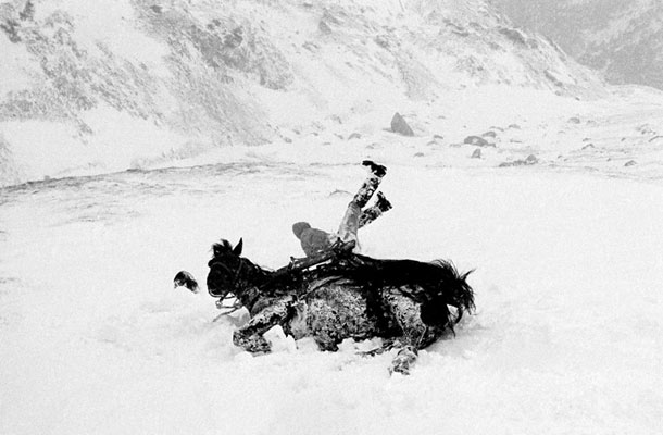 Joco Žnidaršič je leta 1977 s sekvenco - reportažo o konjih in njihovih vodnikih izpod Triglava osvojil tretjo nagrado na natečaju World Press Photo.