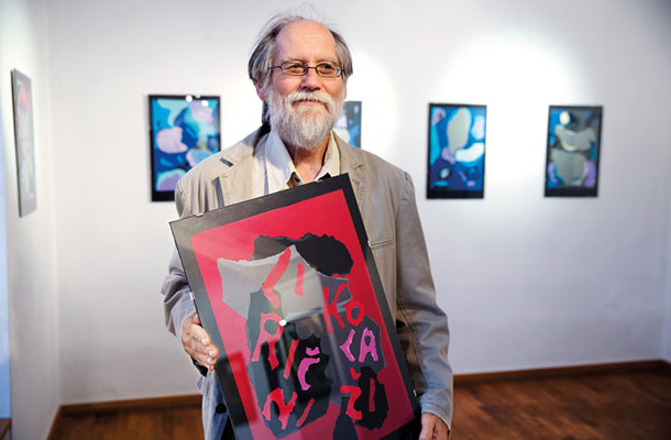 Jiři Bezlaj: Lirični kolaži, Galerija Srečišče, Celica, Ljubljana