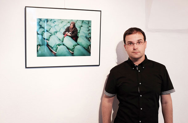 Luka Dakskobler: »Srebrenica, 11. julij«, galerija Atrij, občina Tržič