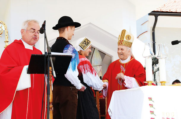 Kardinal Franc Rode v Šentjoštu nad Horjulom 