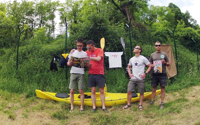 Na ne-varni strani ograje, Kolpa, Slovenija