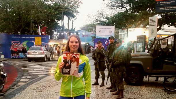 Pred Rusko hišo, Olimpijske igre, Rio de Janeiro, Brazilija