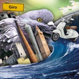 Kompilacija Giro ponuja vpogled v aktualno, med beatom in elektroniko ujeto glasbo desetih obalnih ustvarjalcev.
