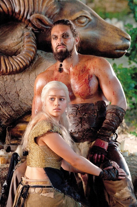 Od posilstva do ljubezni je samo korak: Daenerys Targaryen in Khal Drogo