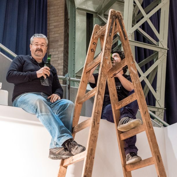 Branimir Ritonja in Žiga Kariž, Art market, Budimpešta 