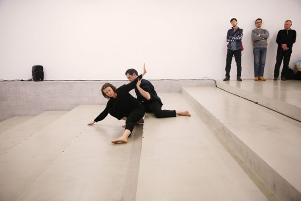 Andreja Podrzavnik: Trajanje, 3. del, avditorij Moderne galerije, LJ