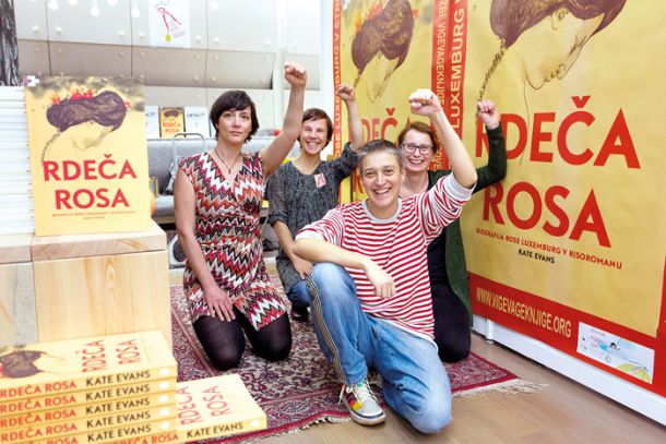 Protagonistke VigeVageKnjige, 32. slovenski knjižni sejem, Cankarjev dom, LJ