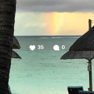 Pozdrav Janeza Janše iz Mauritiusa na Instagramu