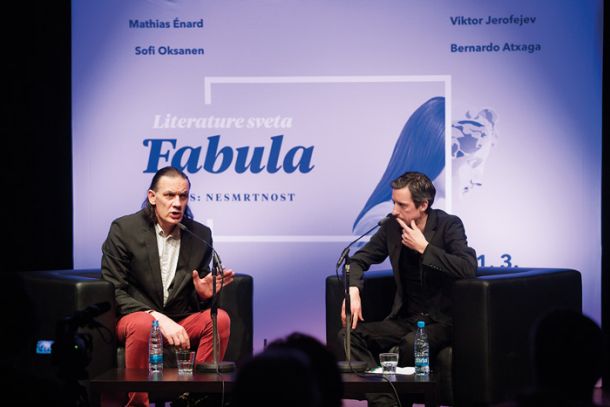 Igor Marojević (Srb) in Boštjan Narat, Festival Fabula, LJ