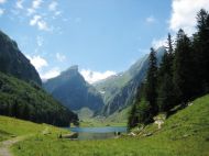 Jezero Seealpsee v Švici