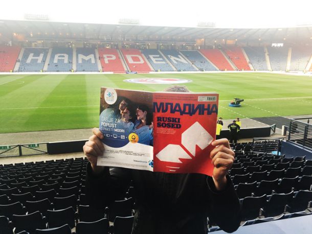 Škotska : Slovenija, Hampden Park, Glasgow, Škotska, VB