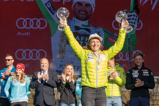 Ilka Štuhec, najboljša slovenska alpska smučarka, sprejem za zimske športnike, LJ