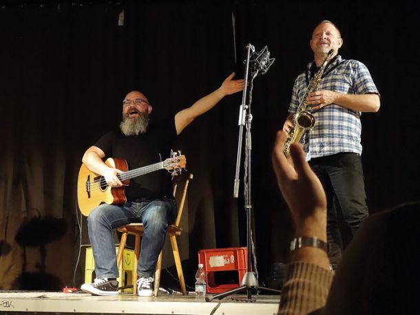 Trzaska / Mazur / Jørgensen trio (Pol / Dan), Defonija, Metelkova, LJ