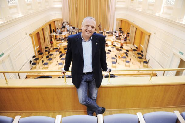 Damjan Damjanovič, nepriljubljeni direktor Slovenske filharmonije.