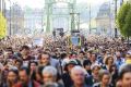Protesti proti zaprtju univerze v Budimpešti 