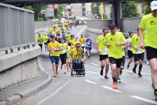 Wings for Life World Run, dobrodelni tek za raziskavo hrbtenjače, LJ
