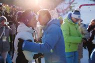 Germanski poklon: predsednik Cerar in Tina Maze
