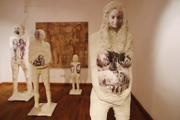 Anja Kranjc: Prehajanja, kiparska razstava, Galerija Srečišče, Hostel Celica, LJ 