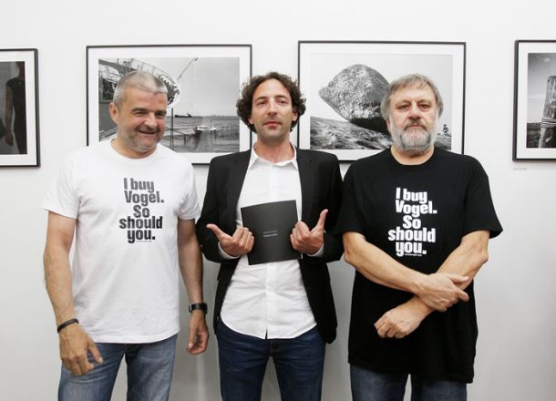 Voranc Vogel: Rebalans, Matej Družnik, avtor in Slavoj Žižek, Galerija Fotografija, LJ