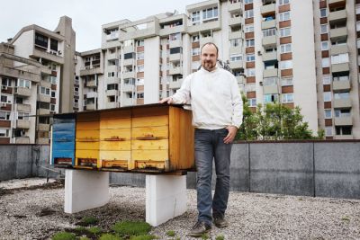 Gorazd Trušnovec, čebelar, avtor pobude Najemi panj, namenjene predvsem tistim, ki še nimajo dovolj znanja ali časa, da bi sami skrbeli za čebele.