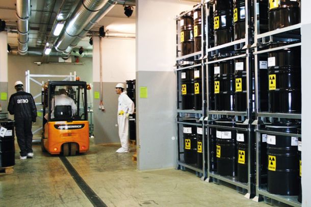 Skladišče nizko in srednje radioaktivnih odpadkov na Brinju pri Ljubljani 