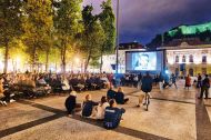 Letni kino na Kongresnem trgu, Kongresni trg, Ljubljana