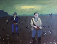 Jože Tisnikar (1928−1998), Rojstvo in smrt, Bežigrajska galerija 2, Ljubljana