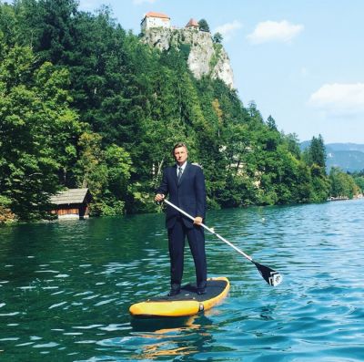 Daleč najbolj všečkana fotografija predsednika Pahorja na Instagramu