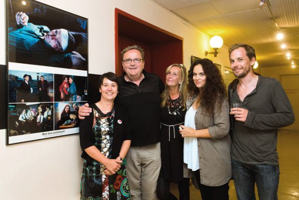 Sakari Kuosmanen, glavni igralec v filmu Akija Kaurismäkija Druga stran upanja in družba, Kinodvor 
