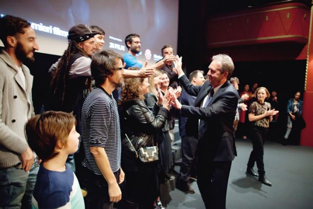 Mehmedalija Alić, premiera filma Rudar Hanne Slak, Kinodvor, LJ 