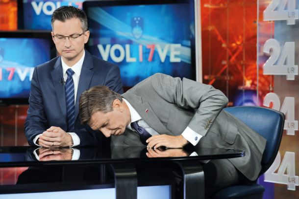 Lahko voliš Marjana Šarca, da ne bo Borut Pahor premočno zmagal že v prvem krogu