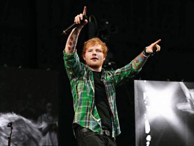 Sheeran je tudi najbolj  priljubljeni glasbenik za poslušanje na delovnem mestu.