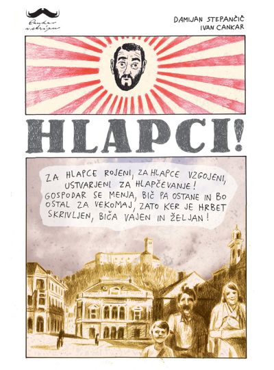 Strip, ki ga je po pisni predlogi Ivana Cankarja za Mladino ustvaril Damijan Stepančič.