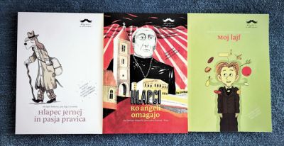 Naslovnice stripov iz zbirke Cankar v stripu