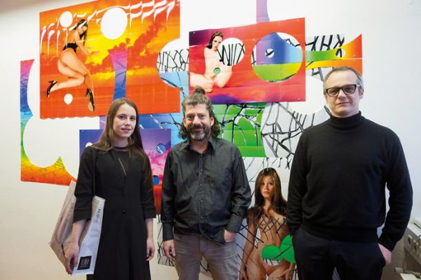 Žiga Kariž: Raj; Jara Vogrič, avtor, in Viktor Bernik, GalerijaGallery, LJ 
