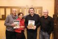 Marijan Pušavec, Draga Potočnjak, Zoran Smiljanić in Matej Šurc: predstavitev zbornika stripov Vojne zgodbe, Pritličje, LJ 