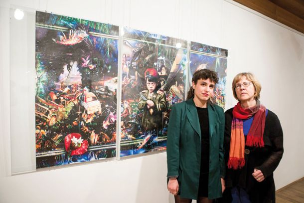 Helena Tahir: V vrtincu, avtorica in kustosinja Vesna Teržan, Lamutov likovni salon, Galerija Božidar Jakac, Kostanjevica na Krki 