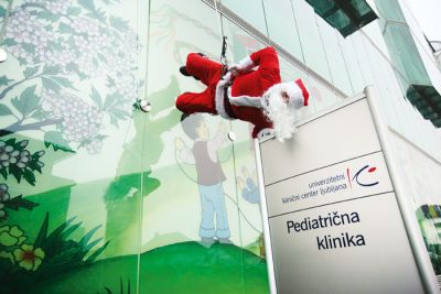 Božiček na Pediatrični kliniki 