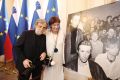 Manca Košir in Tone Stojko, 30. obletnica ustanovitve Odbora za varstvo človekovih pravic, predsedniška palača, LJ 