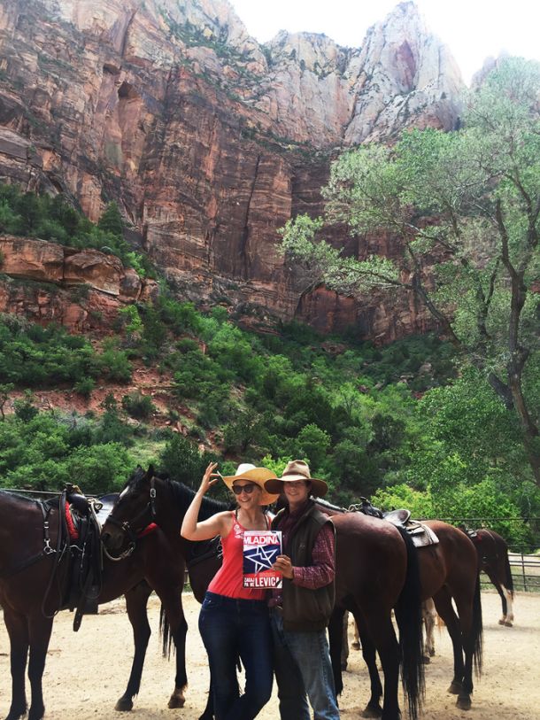 Dina & the Cowboy, Zion National Park, ZDA 