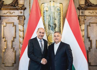 Prvi obisk po zmagi na volitvah je namenil madžarskemu kralju in svojemu mecenu