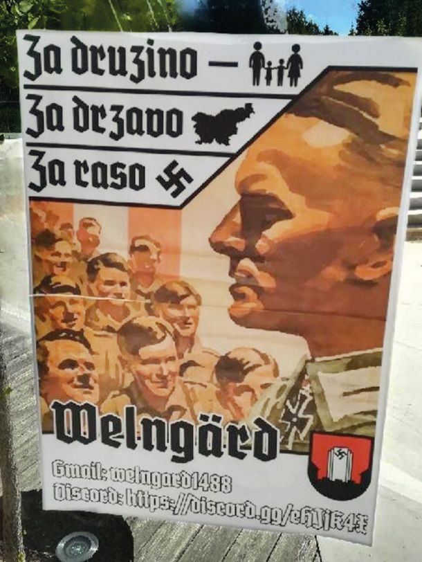 Velenjska in izvorna različica nacističnega plakata