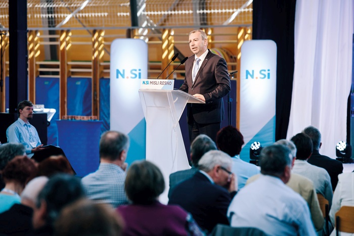 Matjaž Trontelj, predsednik sveta NSi in direktor Vzajemne