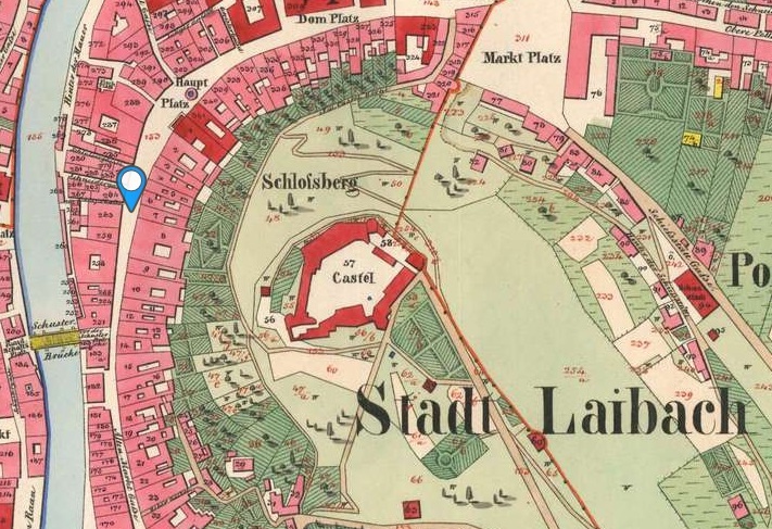Ljubljana leta 1825