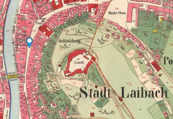 Ljubljana leta 1825