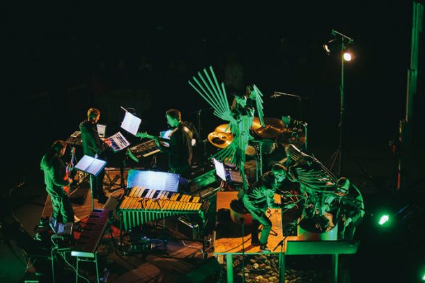 Yuki Oyanagi sculpture, Viva Jazz Forma Reloaded, FSJ 2018, Ravne na Koroškem 