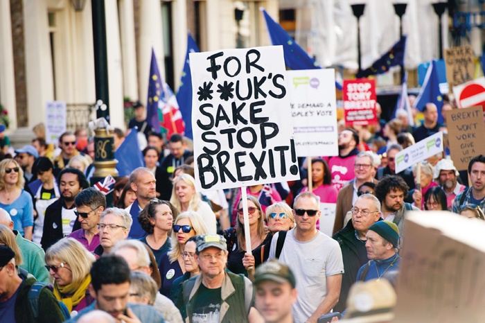 Minuli teden se je na ulicah Londona zbralo 700.000 ljudi, ki bi raje ostali del EU